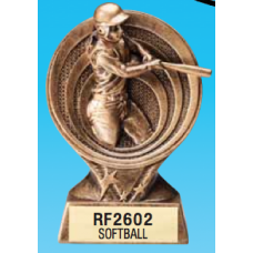 Resin Trophies - #Softball 6" Resin Award